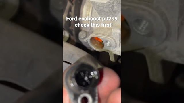 Ford ecoboost p0299 fault - cheap fix! Full video on the channel #p0299 #ecoboost #ford