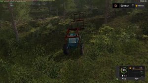 Мод трактор МТЗ 80 Стогомет v1.0 Фарминг Симулятор 2017