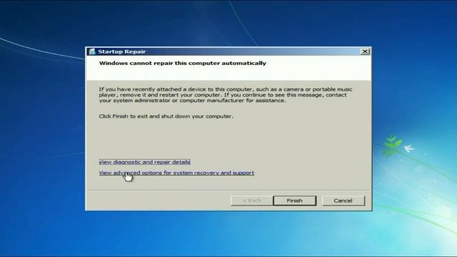 How to Fix System Recovery Option in Windows 7 | Startup repair couldn't repair this Computer смотреть онлайн
