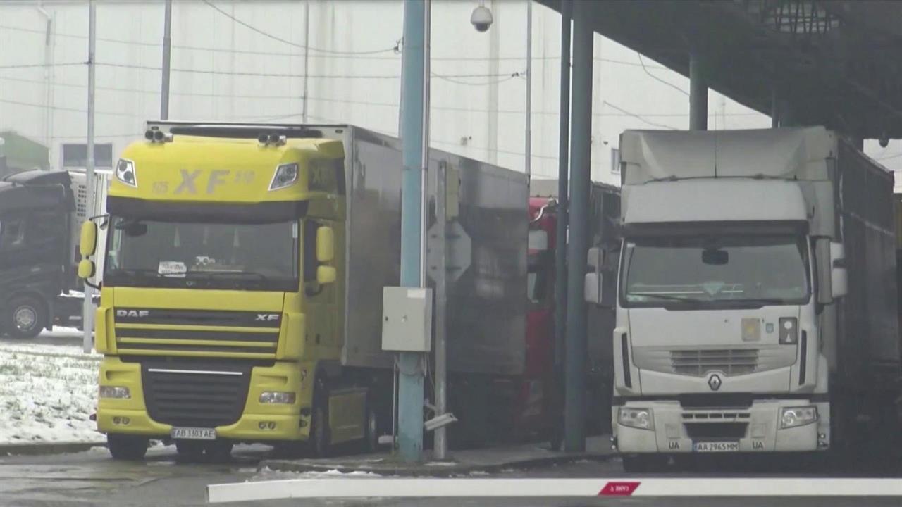 География протестов из-за слишком лояльного отношения Брюсселя к украинским транспортным компаниям