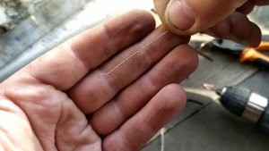 самодельные поводки на щуку, с испытанием на разрыв, из полевого кабеля