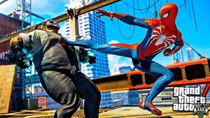 ЧЕЛОВЕК ПАУК СПАСАЕТ ГОРОД МСТИТЕЛЕЙ ГТА 5 МОДЫ! SPIDER MAN ОБЗОР МОДА В GTA 5! ИГРЫ ГТА ВИДЕО MODS