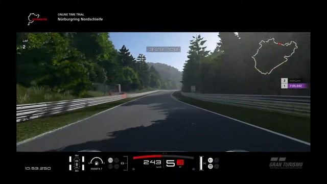 Gran Turismo™SPORT Porsche RSR Nurburgring 6:58 смотреть онлайн