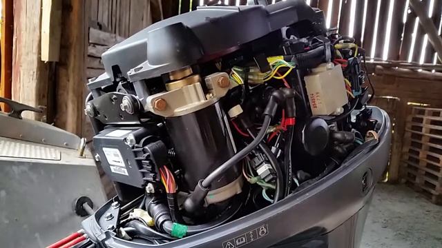 Yamaha F40 starter problem смотреть онлайн