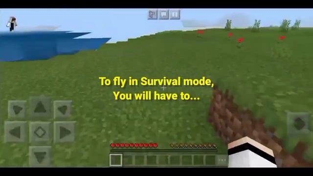 How to Fly in Survival mode ( Minecraft PE ) смотреть онлайн