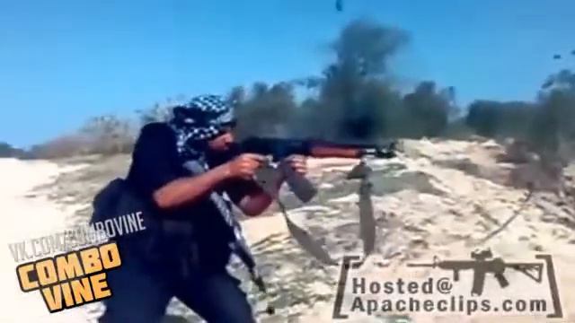 Стрельба из калашника
