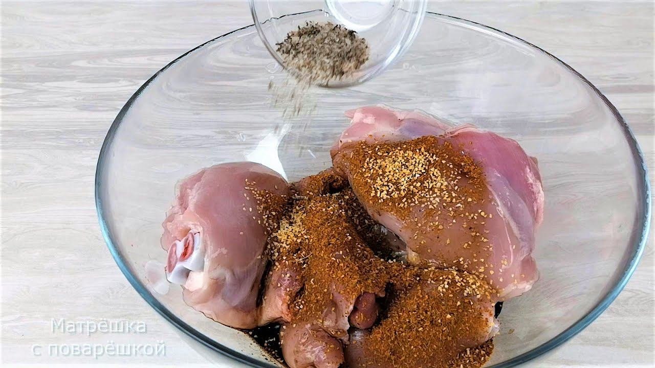Курица в овощном соусе с фасолью. Ужин из доступных продуктов.