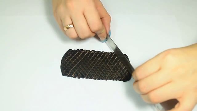 ПОЛИМЕРНАЯ ГЛИНА * Имитация кожи змеи * МАСТЕР КЛАСС * TUTORIAL Imitation snakeskin leather