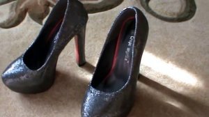 Женская обувь с AliExpress. Туфли на высоком каблуке. Обзор и примерка.