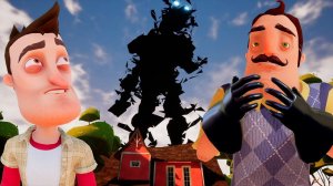 ШОУ ПРИВЕТ СОСЕД!ОГРОМНАЯ ТЕНЬ НАД ДОМОМ СОСЕДА!ИГРА HELLO NEIGHBOR MOD KIT ПРОХОЖДЕНИЕ!ПРИКОЛЫ 2019