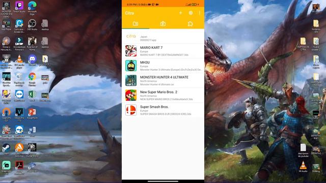 Cómo salvar las partidas de los Monster Hunter en citra (PC y Android) смотреть онлайн