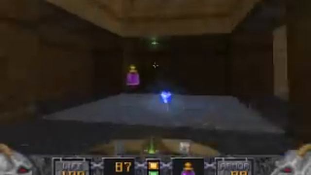 Heretic: The Graveyard (Secret Level) (E1M9 - All Secrets) смотреть онлайн