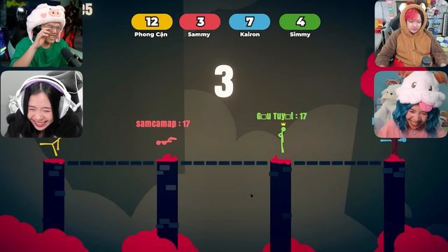 PHONG CẬN VÀ SAMMY ĐẠI CHIẾN CẶP ĐÔI KAIRON MÈO SIMMY TRONG GAME SOLO NGƯỜI QUE