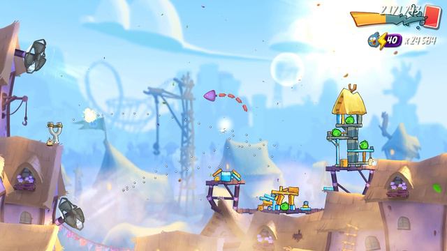 Как пройти уровень 93 в Angry Birds 2 смотреть онлайн