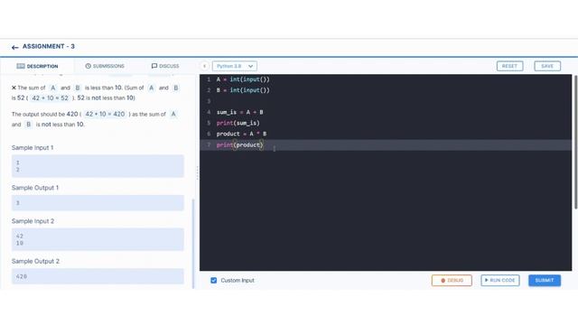 Sum or Product | Assignment 3 || Python coding tips tricks | Nxtwave ccbp 4.0 telugu | Python | CCB