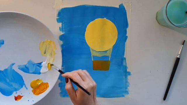 Как нарисовать Воздушный Шар для самых маленьких! смотреть онлайн