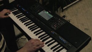 Звенит Январская Вьюга - Нина Бродская Кавер на синтезаторе Yamaha psr-sx700