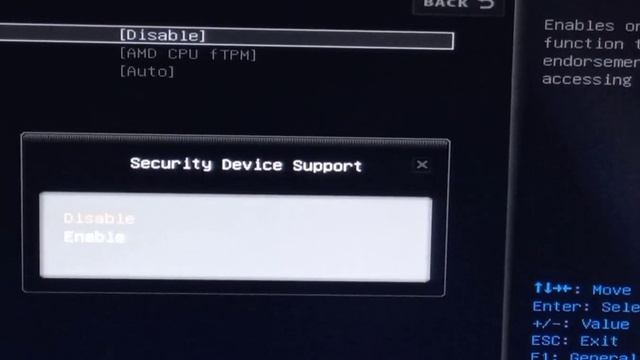 Как включить TPM 2.0 на материнской плате MSI смотреть онлайн