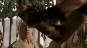 Игра престолов.Бой Кхала Дрого