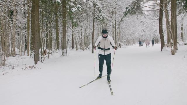 Беговые лыжи. Коньковый ход!