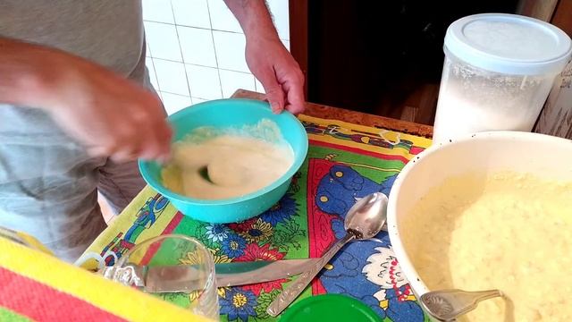 Заливной рулет из лаваша с тврожно-банановой начинкой! смотреть онлайн