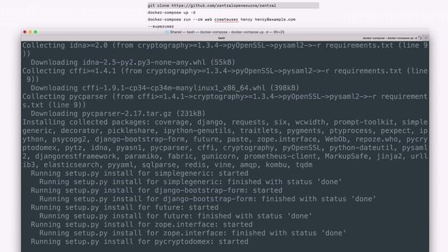 Zentral deployment with docker-compose смотреть онлайн