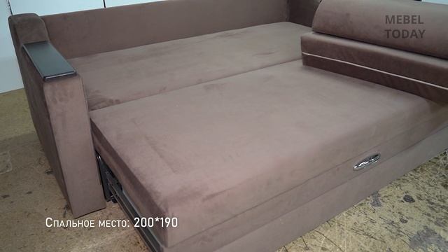 Диван на металлокаркасе 190