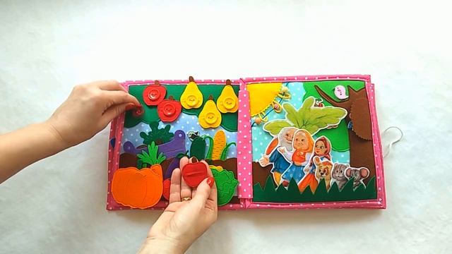 Развивающие книжки из фетра , фетровые книжки , развивашки для детей , развивающая книжка смотреть онлайн