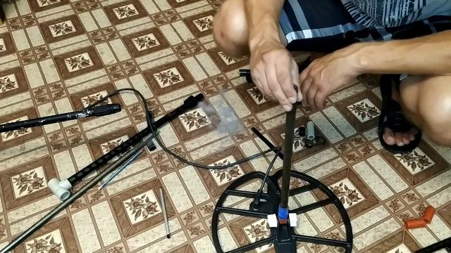 Штанга на металлоискатель своими руками. смотреть онлайн