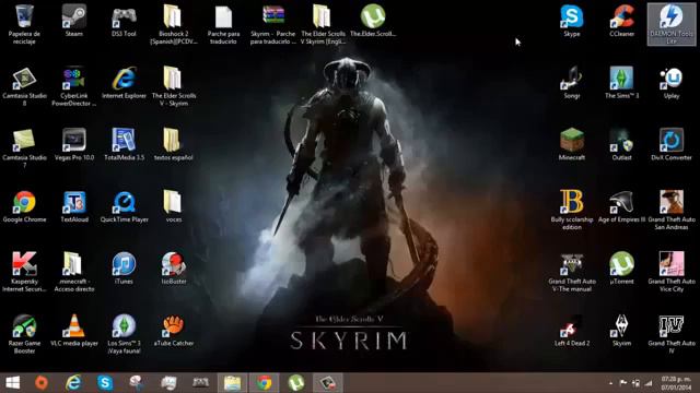 Descargar e Instalar Skyrim con voces en español windows 7 8 YouTube смотреть онлайн