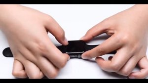 Установка защитного стекла на смартчасы Apple Watch