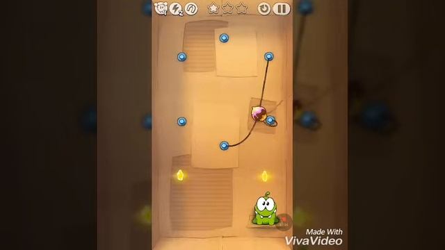 Прохождение игры Cut the Rope 1-10 уровень смотреть онлайн