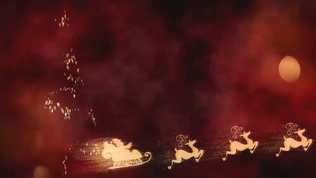 Красивый новогодний футаж для видеомонтажа