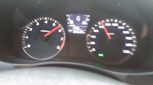 Hyundai solaris 1,4 МТ 0-100 гбо