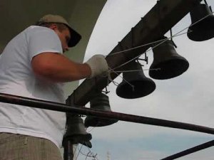 колокольный звон в минском приходе "Всех скорбящих Радость" архивные съёмки