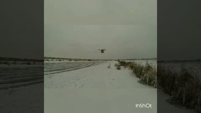 Грузовой квадрокоптер сброс груза 10кг. смотреть онлайн