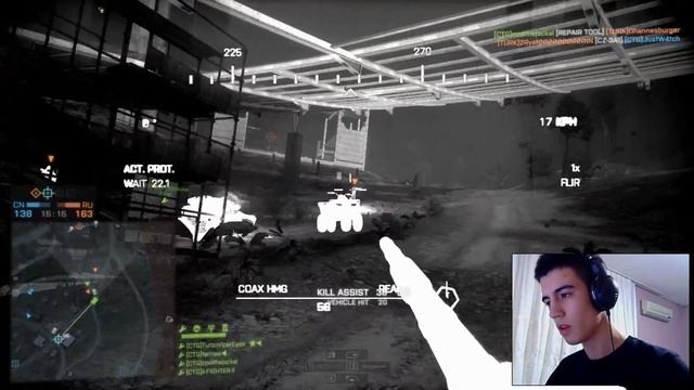 [Battlefield 4] Rogue Transmission CTG 8v8 Tank Gameplay ( 51-5 ) смотреть онлайн
