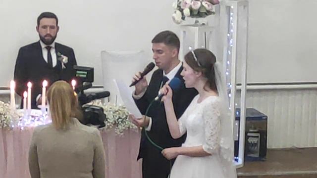 свадьба Слава Наташа Комиссаровы,благодарность родителям. смотреть онлайн