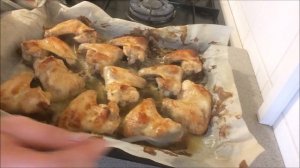 126. Куриные крылышки в кефирном маринаде в духовке. Очень вкусно!