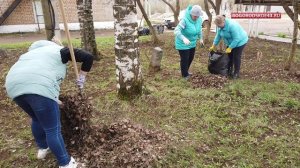 Богородчане на субботнике