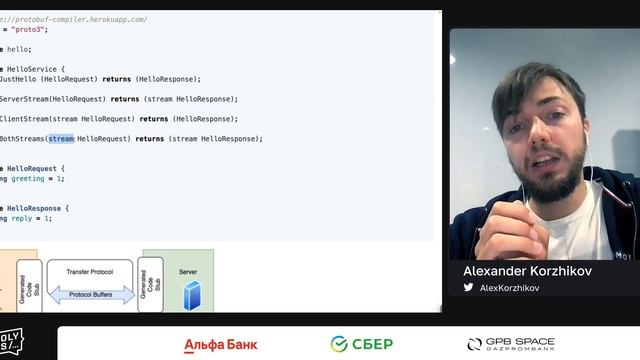 Andrew Reddikh, Alexander Korzhikov — Воркшоп. Готовим gRPC микросервисы в Node.js (часть 1) смотреть онлайн