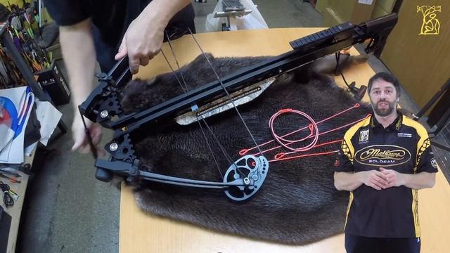 Как сделать тетиву для арбалета | лука | тестирование смотреть онлайн