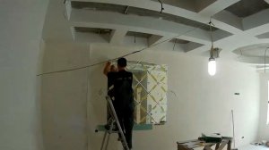 Монтаж зеркальных пано