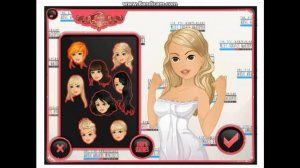 Играем в игру "Макияж для церемонии"