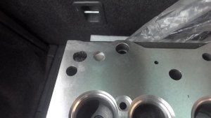 Китайская ГБЦ фирмы Sat на Mazda Titan.