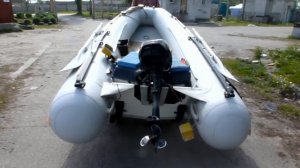 транцевые колёса #тюнинг пвх лодки #колибри KM330 DSL #своими руками #МексиканецТВ