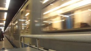 Съёмка поездов московского метро часть 1