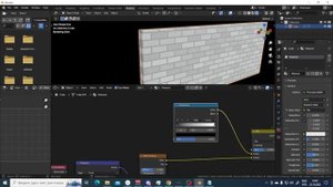 Процедурный материал кирпича в Blender (Procedural Brick)