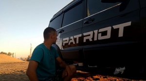 050 Как правильно наклеить большие наклейки. УАЗ Патриот.
