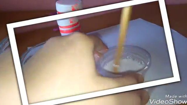 Как сделать лизун Соль+Паста смотреть онлайн